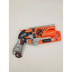 Nerf Zombie Strike HammerShot Blaster Gun Foam Dart Pistol Revolver Blaster